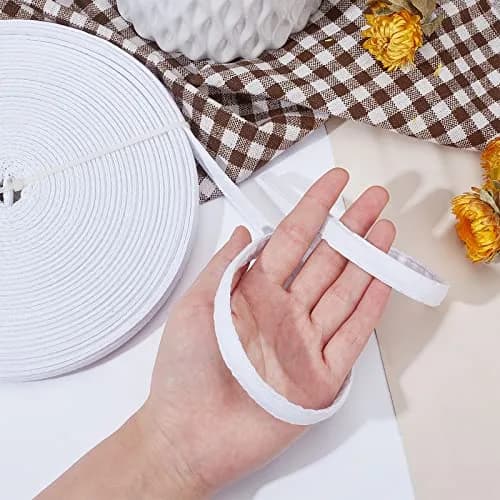 PH PandaHall Cotton Covered Plastic Boning 10mm (0.4") Wide, 12 Yards (11m) Long | Sewable & Washable for Corsets, Bridal Gowns, Hats thumbnail 3
