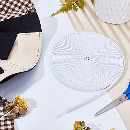 PH PandaHall Cotton Covered Plastic Boning 10mm (0.4") Wide, 12 Yards (11m) Long | Sewable & Washable for Corsets, Bridal Gowns, Hats thumbnail 4