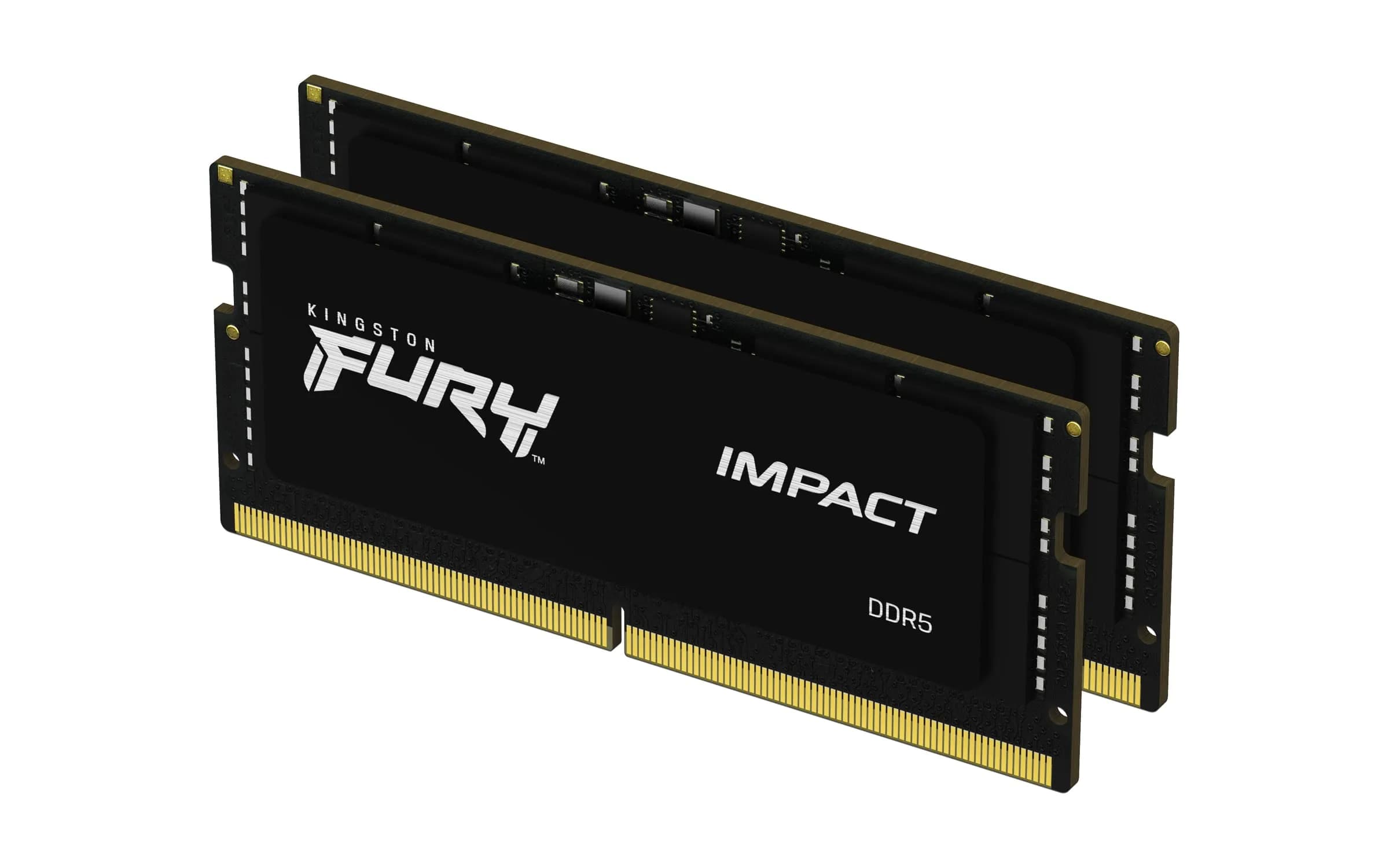 Kingston FURY Impact 64GB (2x32GB) 4800MT/s DDR5 CL38 SODIMM XMP Ready Laptop Memory Kit — 64GB