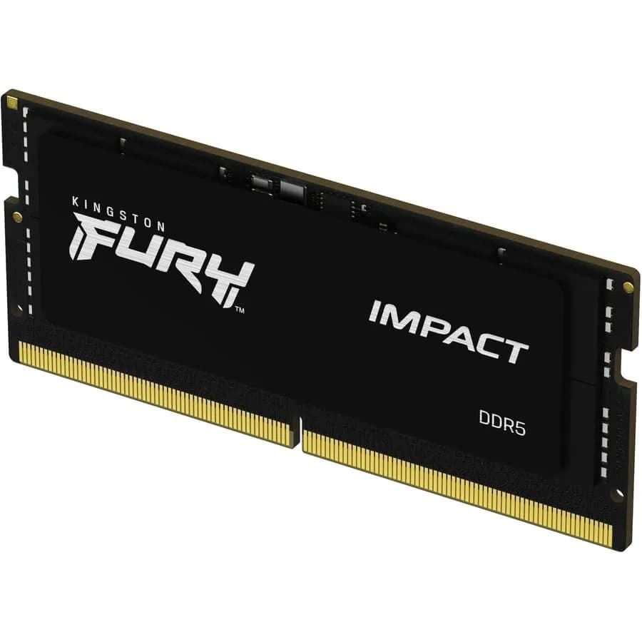 Kingston FURY Impact 64GB (2x32GB) 4800MT/s DDR5 CL38 SODIMM XMP Ready Laptop Memory Kit thumbnail 3