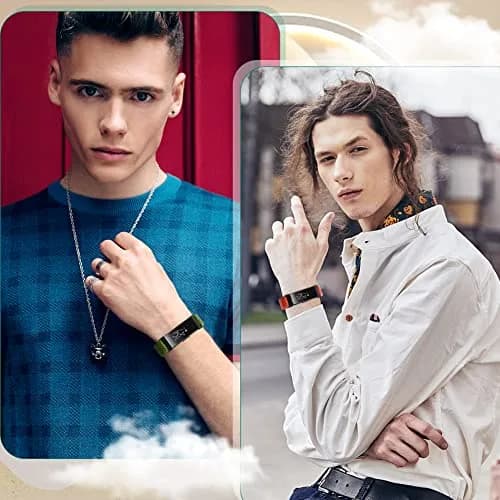 Huamanlou Adjustable Nylon Sport Bands for Fitbit Inspire 3 & More | Breathable, Stretchy, Unisex Wristbands thumbnail 6