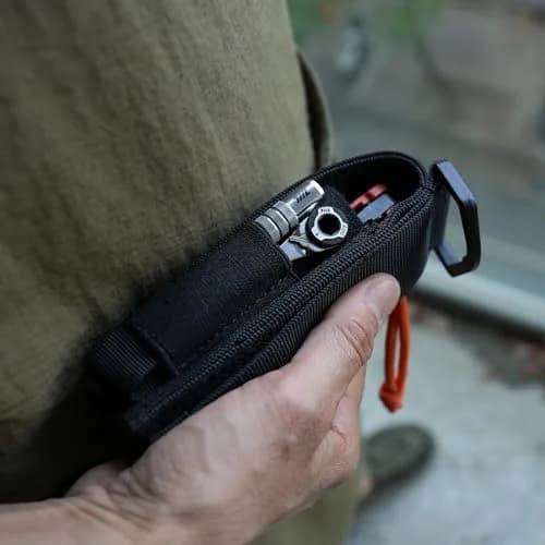 711L 1/4" EDC Ratchet Wrench MK2 with Geared Thumb Wheel | Compact, Alloy Steel, Taiwan Made thumbnail 5