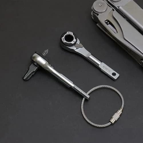 711L EDC Ratchet Wrench for Leatherman Multitools MK2 5.8cm (2.36in) | Precision Tool for Tight Spaces thumbnail 6