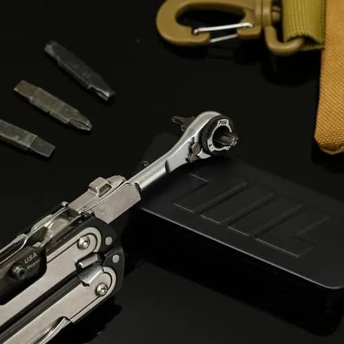 711L EDC Ratchet Wrench for Leatherman Multitools MK2 5.8cm (2.36in) | Precision Tool for Tight Spaces thumbnail 9