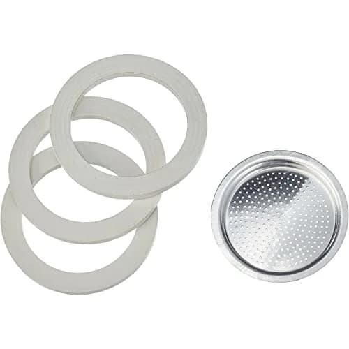 Bialetti Moka Pot Spare Parts Kit for 1 Cup Models | 3 Gaskets & 1 Plate thumbnail 4