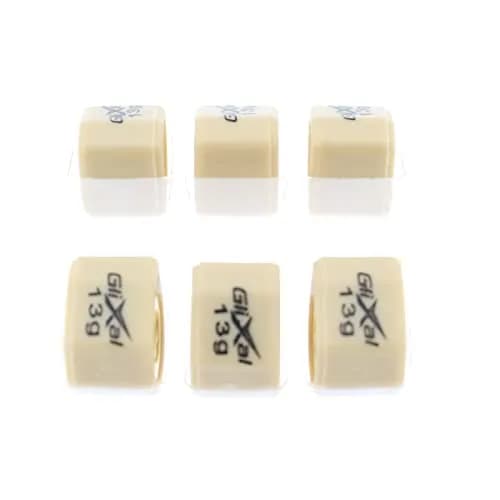 Glixal High Performance Polygon Variator Sliders 18x14mm | Racing Roller Weights for GY6 125cc-150cc (13g) thumbnail 2
