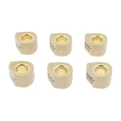 Glixal High Performance Polygon Variator Sliders 18x14mm | Racing Roller Weights for GY6 125cc-150cc (13g) thumbnail 3
