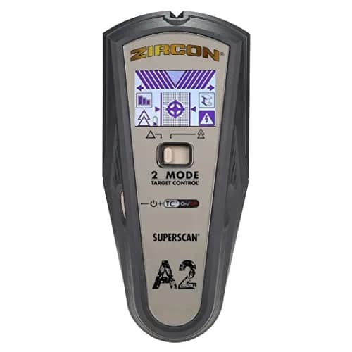 Zircon SuperScan A1 Advanced Stud Finder with Target Control and StudScan Mode | Detects Wood & Metal Studs up to 19mm thumbnail 1