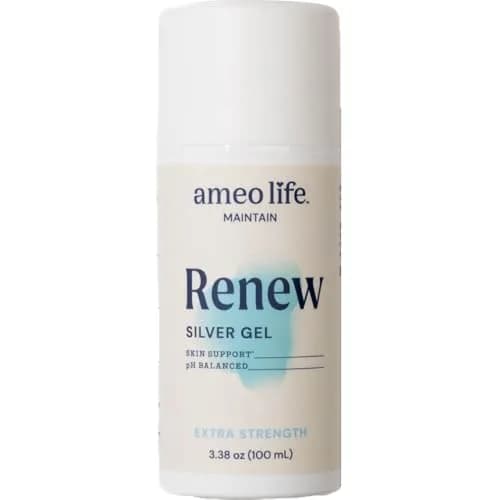 Ameo Life Extra Strength Colloidal Silver Gel 35 ppm | pH Balanced Skin Care for Minor Cuts & Burns (100ml) thumbnail 1