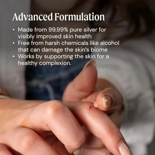 Ameo Life Extra Strength Colloidal Silver Gel 35 ppm | pH Balanced Skin Care for Minor Cuts & Burns (100ml) thumbnail 4