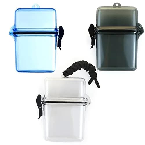 LINKIM BOLLY Waterproof ID Card Badge Holder Floating Sports Case 3 Pcs | Heavy Duty Durable Locker Dry Box thumbnail 1