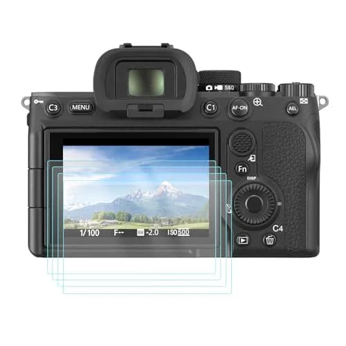SMALLRIG Tempered Glass Screen Protector for Sony Alpha 7C II / 7CR / 6700 / ZV-E1 / 7 IV Cameras (4-Pack, 73.4 x 49.6mm) thumbnail 1