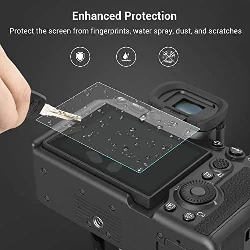 SMALLRIG Tempered Glass Screen Protector for Sony Alpha 7C II / 7CR / 6700 / ZV-E1 / 7 IV Cameras (4-Pack, 73.4 x 49.6mm) thumbnail 3