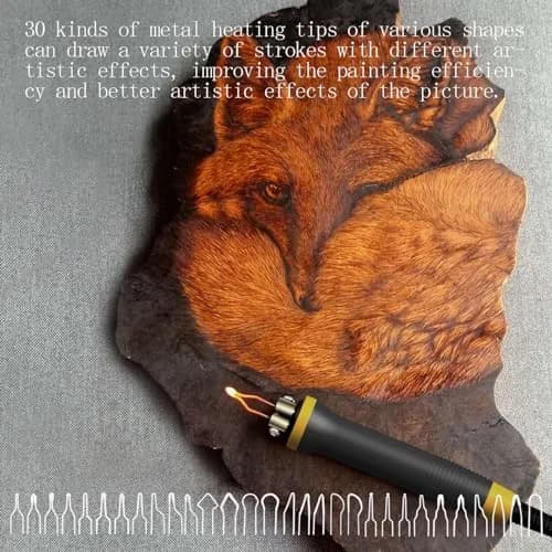 FIRElood LH30 Wood Burning Kit | Digital Temp Control for Adults & Beginners thumbnail 5