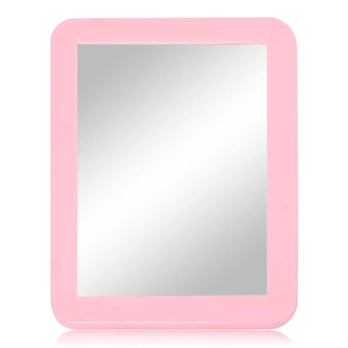 ARTLYMERS Locker Mirror Magnetic 5x7 Real Glass Pink | Compact Locker Accessory