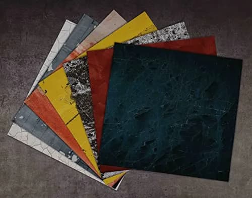 Inkdotpot Grunge Wall Theme Scrapbook Paper Pad 12x12 Inch (30.48x30.48 cm) | 25 Sheets Single-Sided Acid-Free Cardstock thumbnail 5