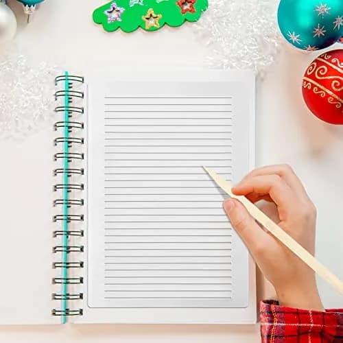 Fainne 2-Pack Plastic Straight Line Stencil Template 29cm (11.4 Inch) | Tidy Handwriting & Lettering Guide thumbnail 7