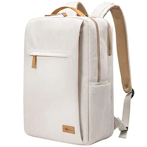 Hp hope Laptop Backpack for Women, 22L Capacity, Beige | Water Resistant Travel & Work Backpack thumbnail 1