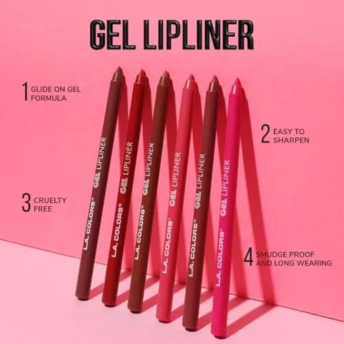 L.A. COLORS Gel Lipliner Melon CP678 | Smooth, Long-Wearing Gel Formula thumbnail 3