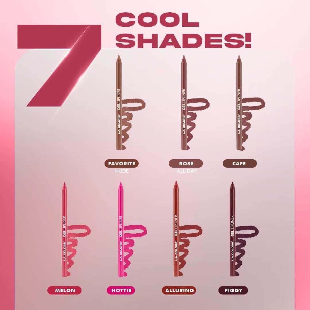 L.A. COLORS Gel Lipliner Alluring 0.5mm (0.017 Fl Oz) | Long-Wearing Matte Finish - view 7