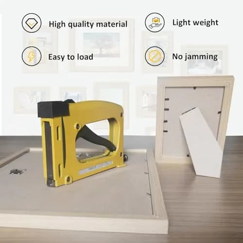 QUTUNI Manual Picture Framing Tool with 1000 Points | Lightweight & Easy to Use thumbnail 6