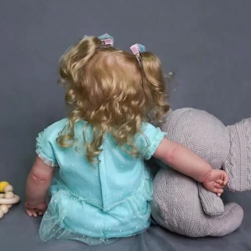 JIZHI 20 Inch Reborn Baby Doll with Accessories | Realistic Lifelike Doll for Ages 3+ thumbnail 8