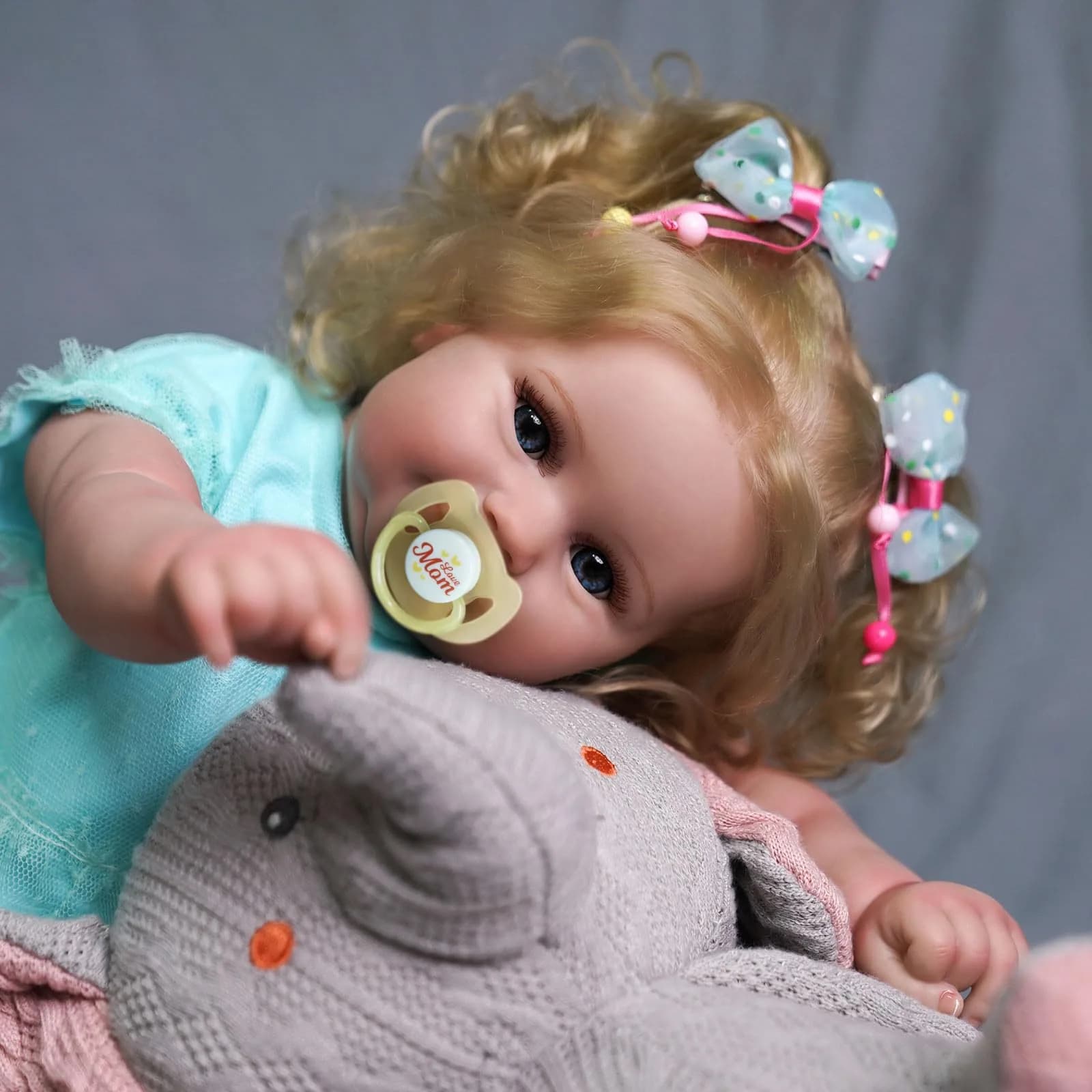 JIZHI 20 Inch Reborn Baby Doll with Accessories | Realistic Lifelike Doll for Ages 3+ - view 4