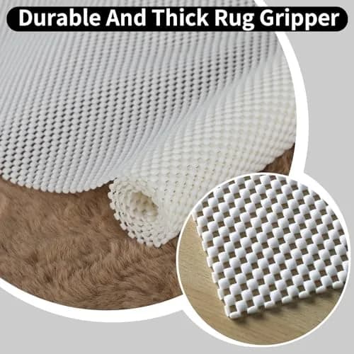 FestiCorp Non Slip Rug Pad Gripper 61cm x 91cm (2x3 Ft) | Prevents Rug Slipping on Hardwood & Tile thumbnail 3