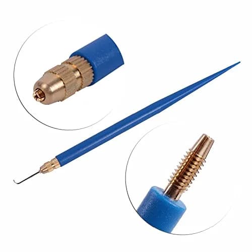 YANTAISIYU Blue Ventilating Needles Set with Holder | 4 Sizes for Lace Wigs thumbnail 2