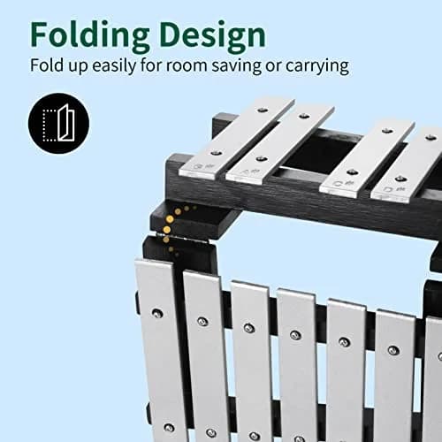 Heuyrao 30 Notes Foldable Glockenspiel Xylophone | Aluminum, Portable, Beginner-Friendly thumbnail 3