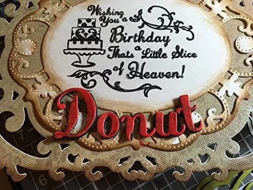 AHTOLS Capital & Lowercase Alphabet Die Cuts (52-Piece Set) | Metal Embossing Stencils for Card Scrapbooking thumbnail 4