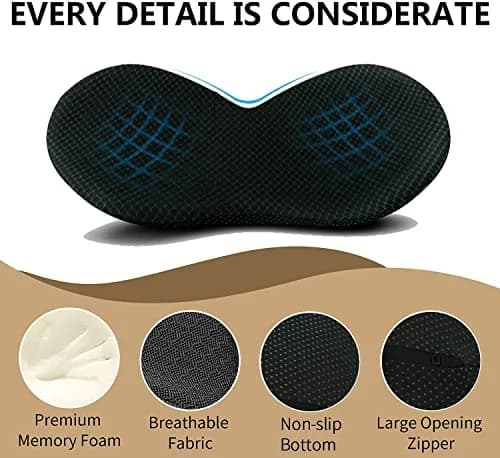Livtribe Ergonomic Car Seat Cushion with Memory Foam | 43.9cm (17.3") L x 26.7cm (10.5") W x 8.9cm (3.5") H thumbnail 6