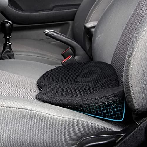 Livtribe Ergonomic Car Seat Cushion with Memory Foam | 43.9cm (17.3") L x 26.7cm (10.5") W x 8.9cm (3.5") H thumbnail 1