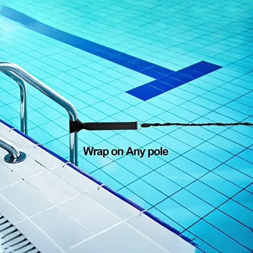 Hikeen Swimming Training Belt with Tether & Waist Strap, Black, 4M (13.1ft) | Swim in Place Resistance Training thumbnail 5