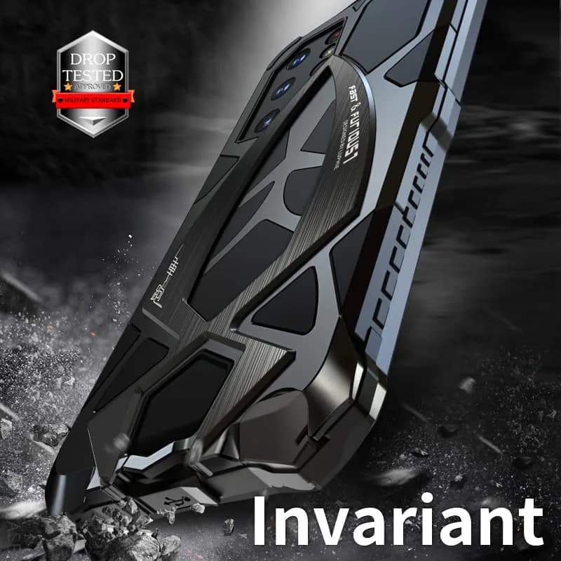 Lunivop Heavy Duty Metal Case for Samsung Galaxy S22 Ultra (6.8 inch) | Military Grade Protection thumbnail 10