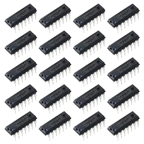 Bridgold 20pcs SN74LS32N Quadruple 2-Input Positive OR Gates Chip, DIP-14 | Logic Gate IC for Industrial Use thumbnail 1