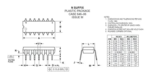Bridgold 20pcs SN74LS32N Quadruple 2-Input Positive OR Gates Chip, DIP-14 | Logic Gate IC for Industrial Use thumbnail 5