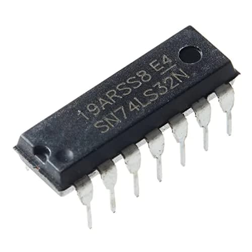 Bridgold 20pcs SN74LS32N Quadruple 2-Input Positive OR Gates Chip, DIP-14 | Logic Gate IC for Industrial Use thumbnail 2