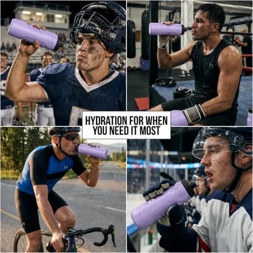 Under Armour Sideline Squeeze Water Bottle 946ml (32 oz) | Quick-Shot Lid for Easy Hydration thumbnail 6