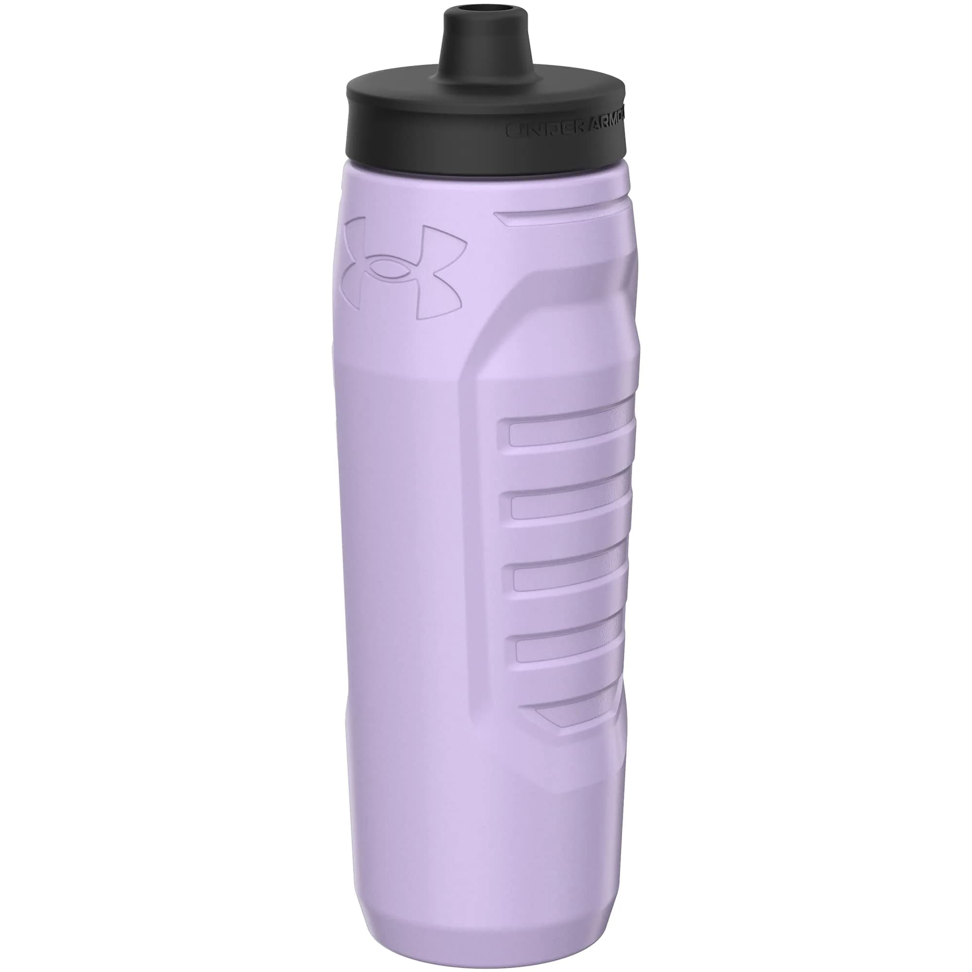 Under Armour Sideline Squeeze Water Bottle 946ml (32 oz) | Quick-Shot Lid for Easy Hydration — Octane