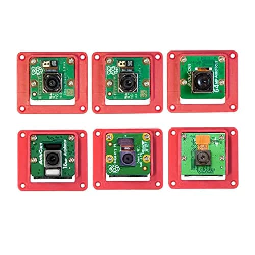 Arducam ABS Camera Case for Raspberry Pi Module 3, V1, V2 — Transparent, 25mm x 24mm Mount thumbnail 2