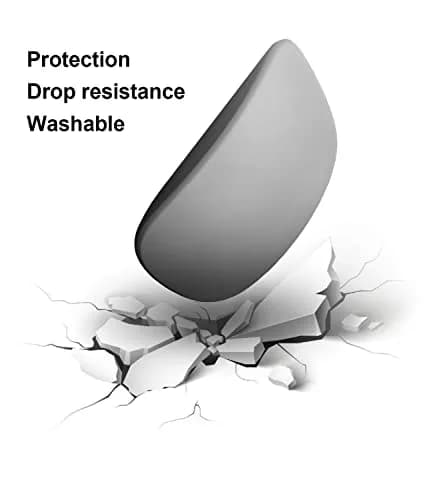IRAINSUN Magic Mouse Silicone Case Cover for Apple Magic Mouse 1 & 2, White | Soft Ultra-Thin Silicone Skin thumbnail 4