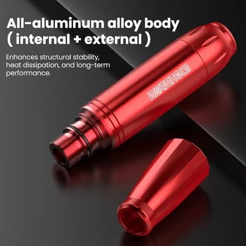 Wormhole Tattoo Kit Complete Rotary Machine Pen for Beginners WTK070-B | Professional Tattoo Gun Supplies thumbnail 7
