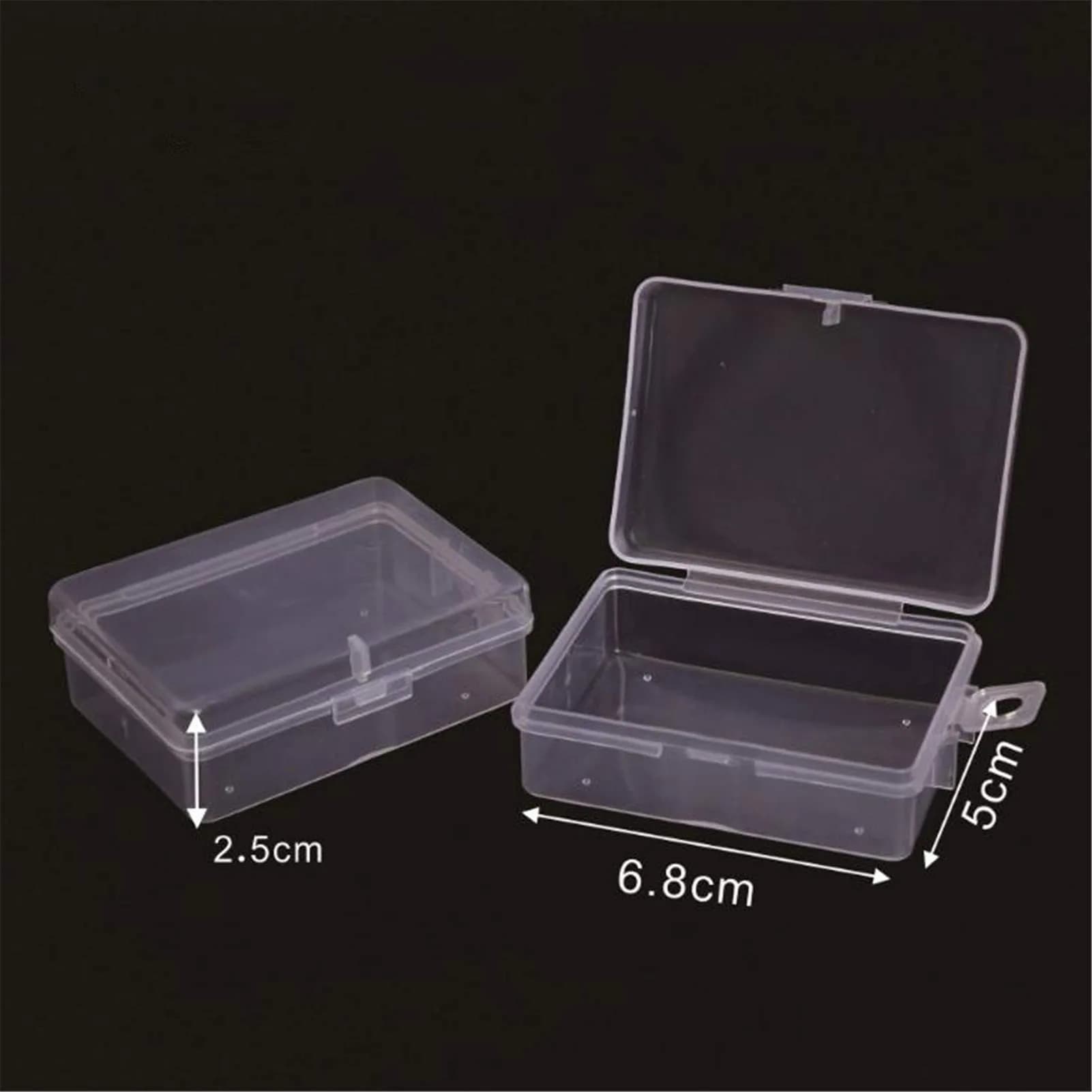 Jaydis Clear Cubic Zirconia Stones 160pcs (1mm-8mm) | Faceted Round Gems for Jewelry Making - view 5