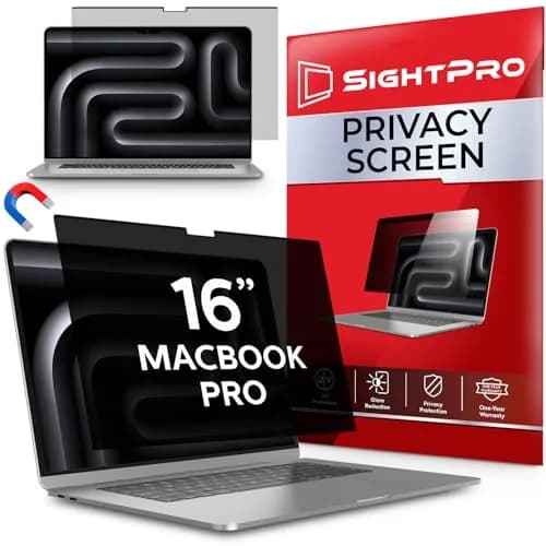 SightPro Magnetic Privacy Screen for MacBook Pro 16 Inch (2021-2026) | Protects Screen & Ensures Privacy thumbnail 1