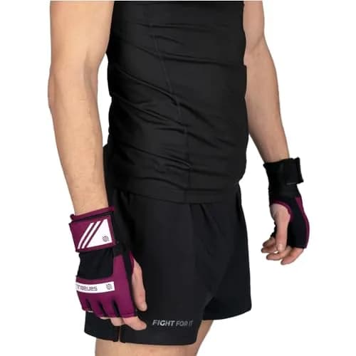 Sanabul Gel Boxing Hand Wraps for Men & Women Purple/White | Superior Knuckle & Wrist Support (120 chars) thumbnail 8