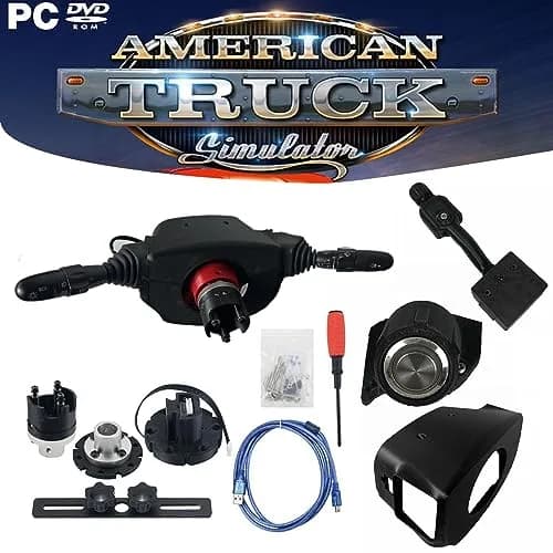 Obokidly Video Game Controller Support for G27/G29/G920/G923 & Thrustmaster, Black | Realistic Racing Simulator Accessory thumbnail 1