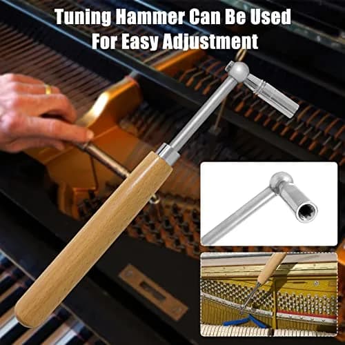 TADYAO Professional Piano Tuning Kit with Hammer & Mute Tools | 6-Piece Set thumbnail 2