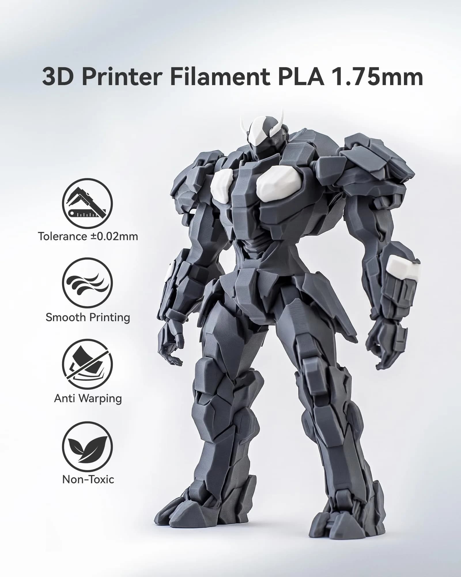 SUNLU 250g PLA Filament Bundle 1.75mm | Multicolor 3D Printer Filament for Precise, Beginner-Friendly Prints thumbnail 5