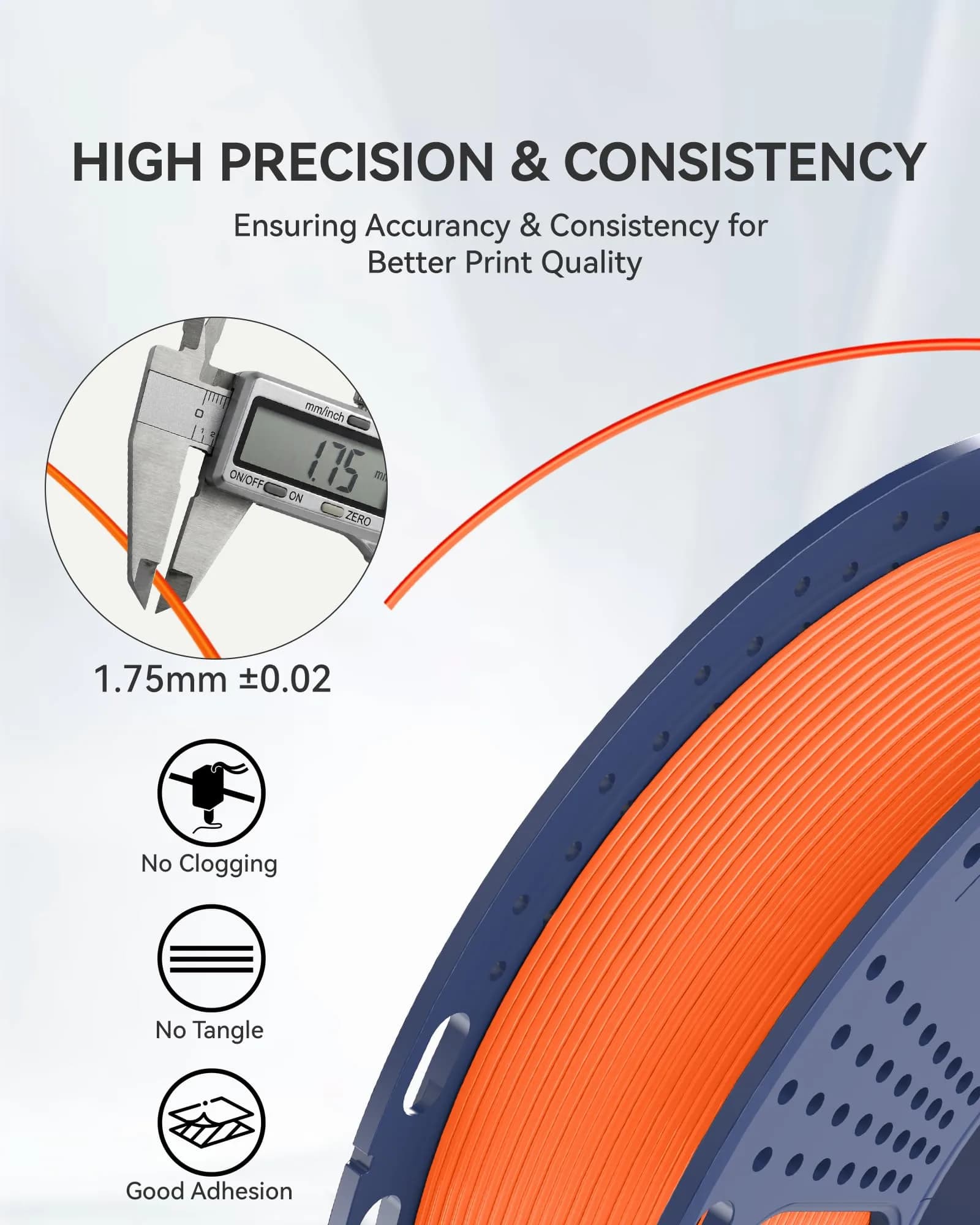 SUNLU 250g PLA Filament Bundle 1.75mm | Multicolor 3D Printer Filament for Precise, Beginner-Friendly Prints thumbnail 3
